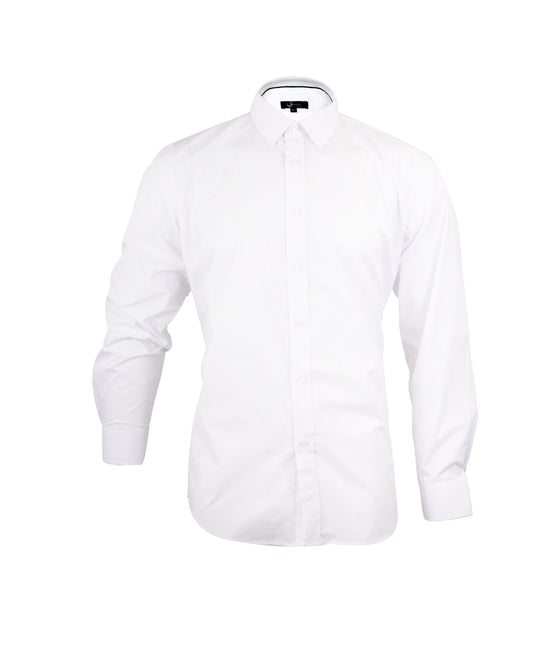 Camisa Hombre Reactive Blanca Sin Bolsillo - Sensez