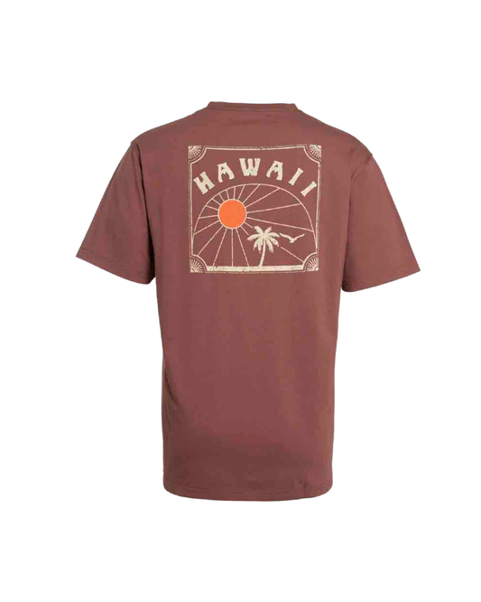 Polera Hombre Diseño Espalda Rosado Claro