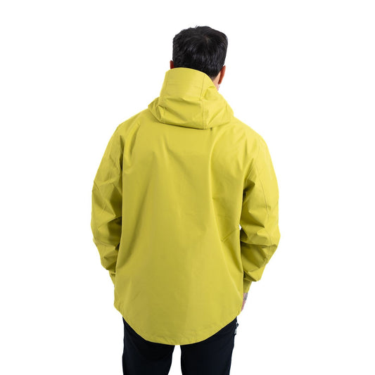 Parka Hombre Liviana Impermeable Aysén 10K Ripstop Verde Pistacho