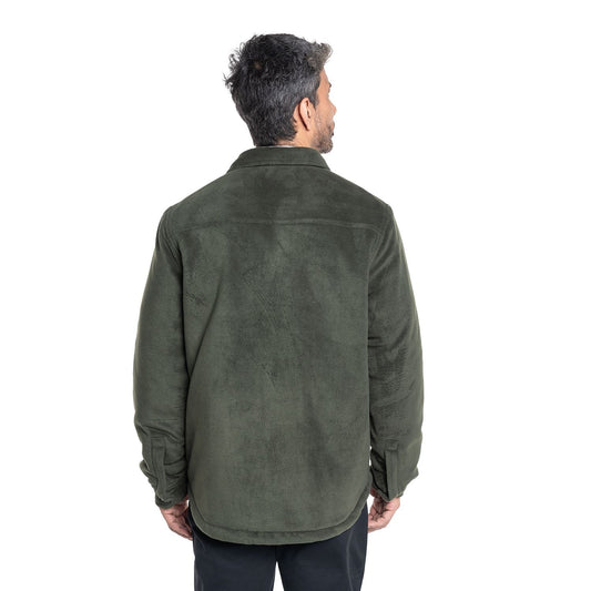 Chaqueta Hombre Micropolar Liviana y Abrigada Regular Fit Verde - Sensez