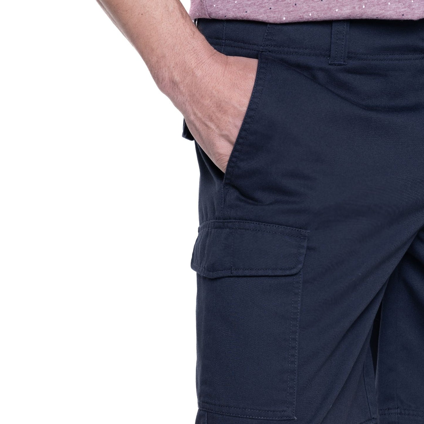 Bermuda Hombre Cargo Azul Marino KT - Sensez