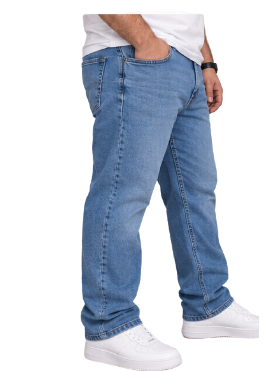 Pantalon Hombre Jeans Spandex Regular Fit KT