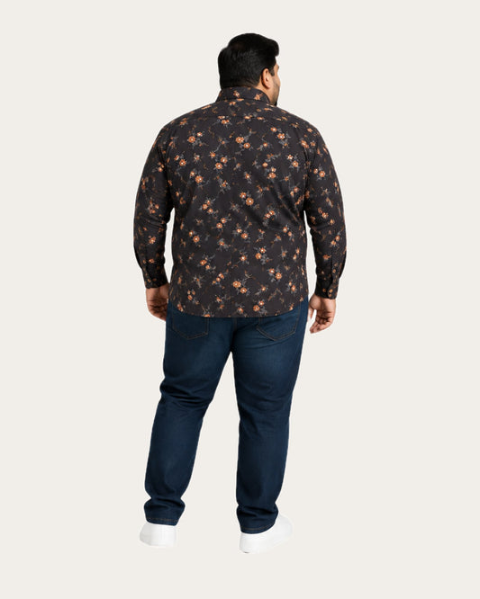Camisa Hombre Diseño Spring Manga Larga Slim Fit