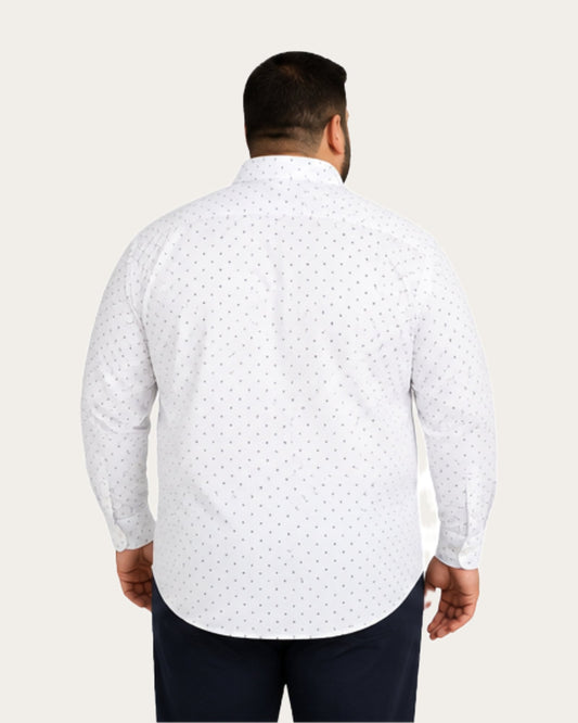 Camisa Hombre Greco Sport Blanco Con bolsillo