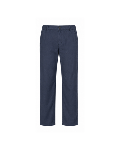Pantalon Hombre Lino Azul Marino SG