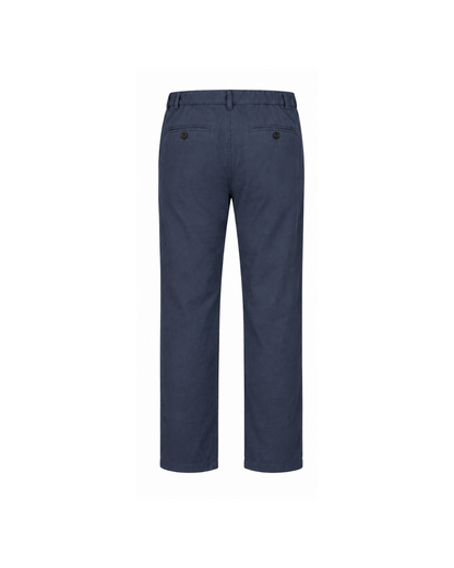 Pantalon Hombre Lino Azul Marino SG