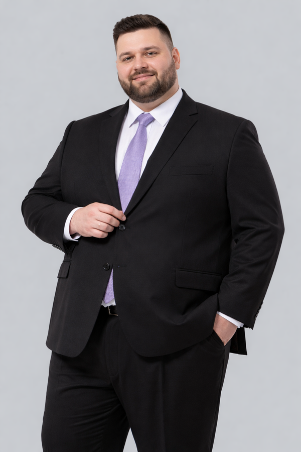 Traje Hombre Clásico Negro