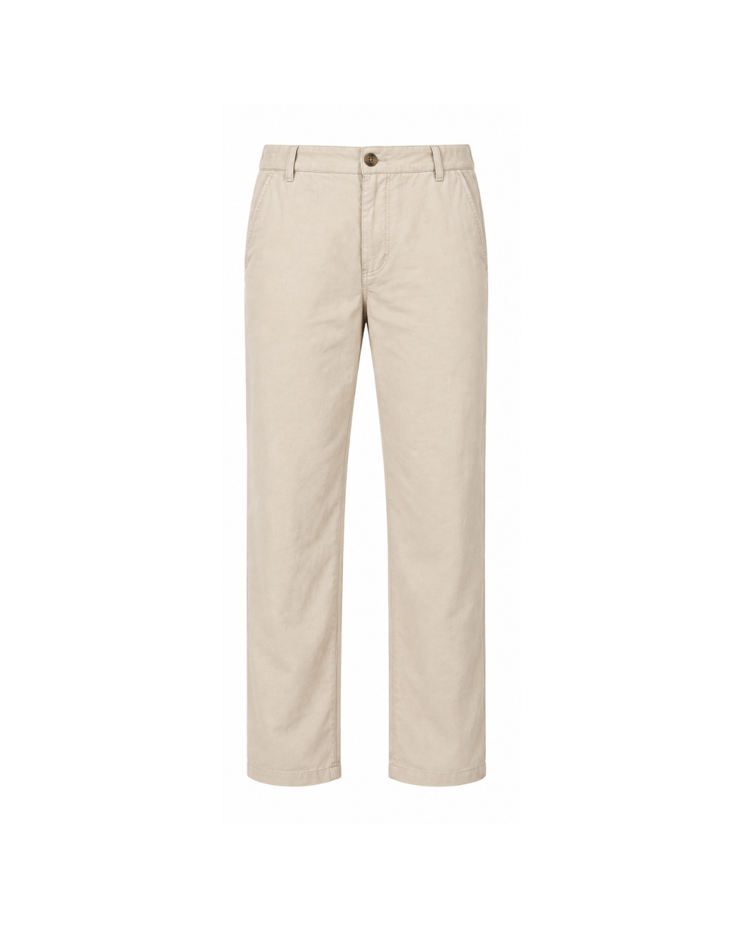 Pantalon Hombre Lino Beige SG