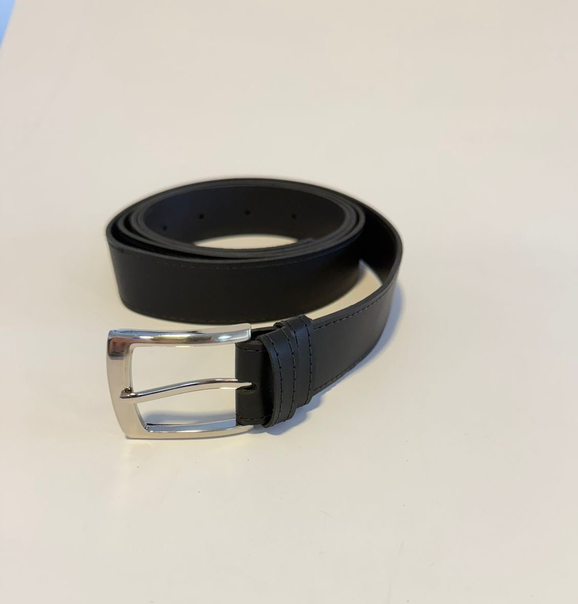 Cinturón Hombre ecocuero negro