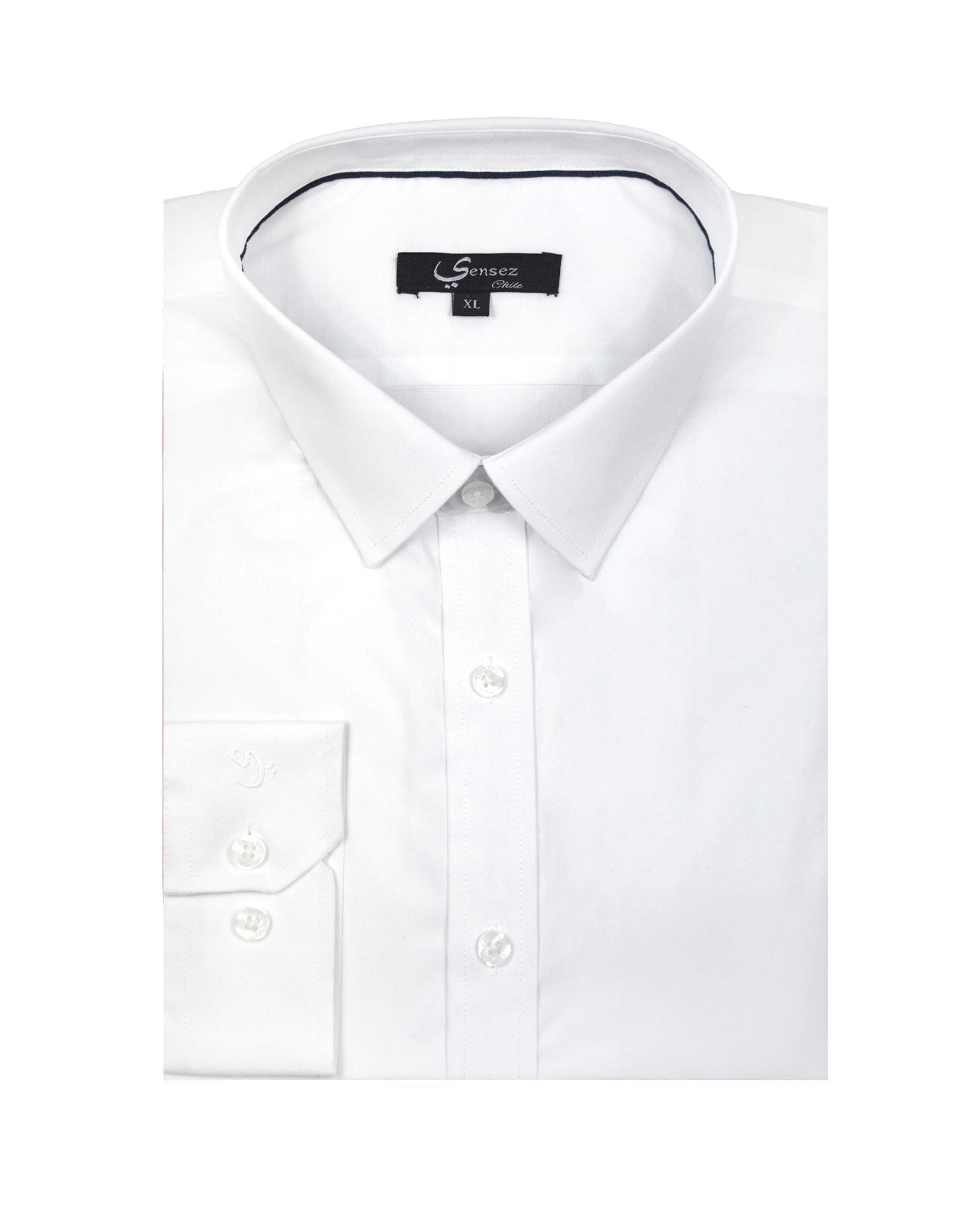 Camisa Hombre Reactive Blanca Sin Bolsillo