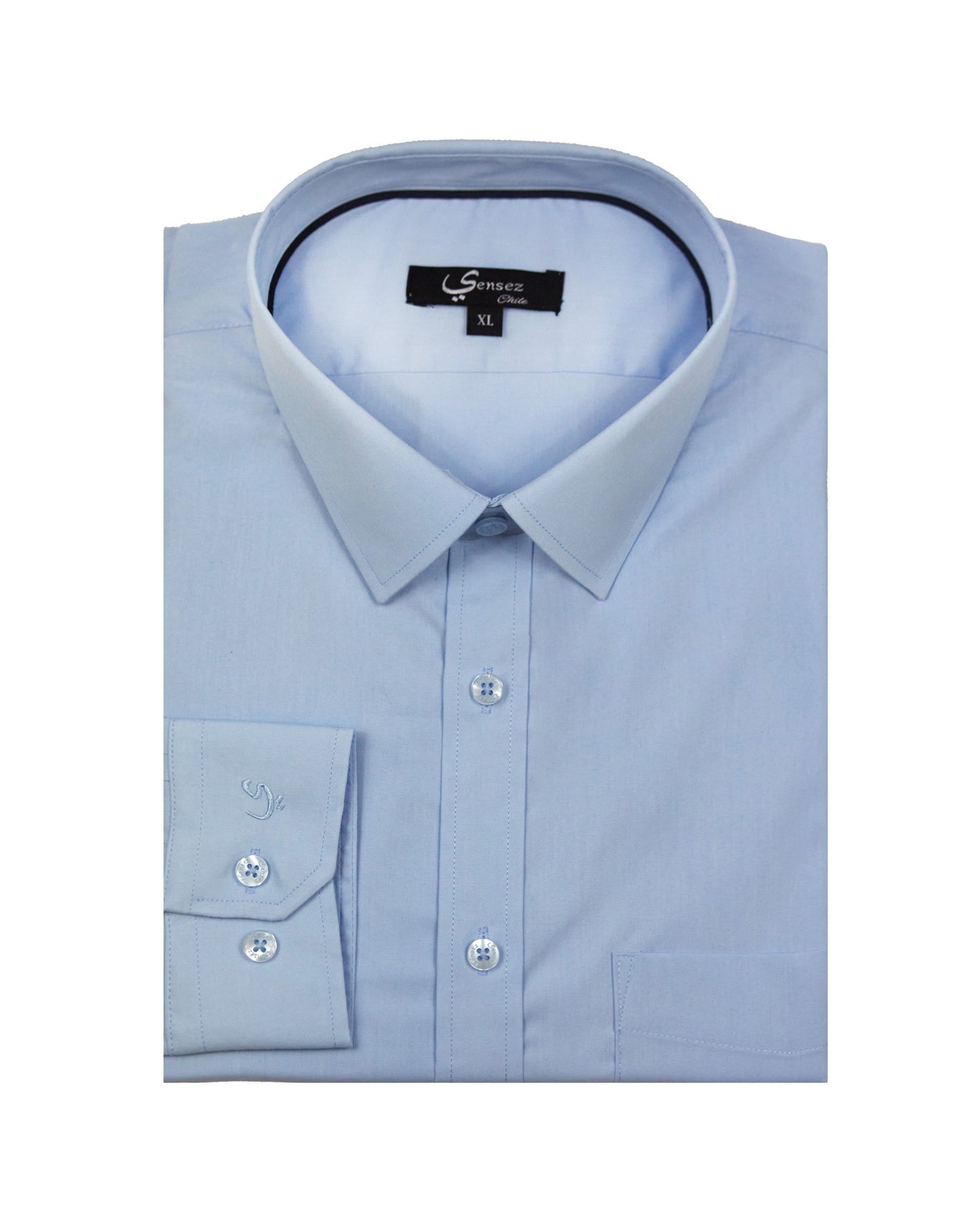 Camisa Hombre Trevira Celeste - Sensez
