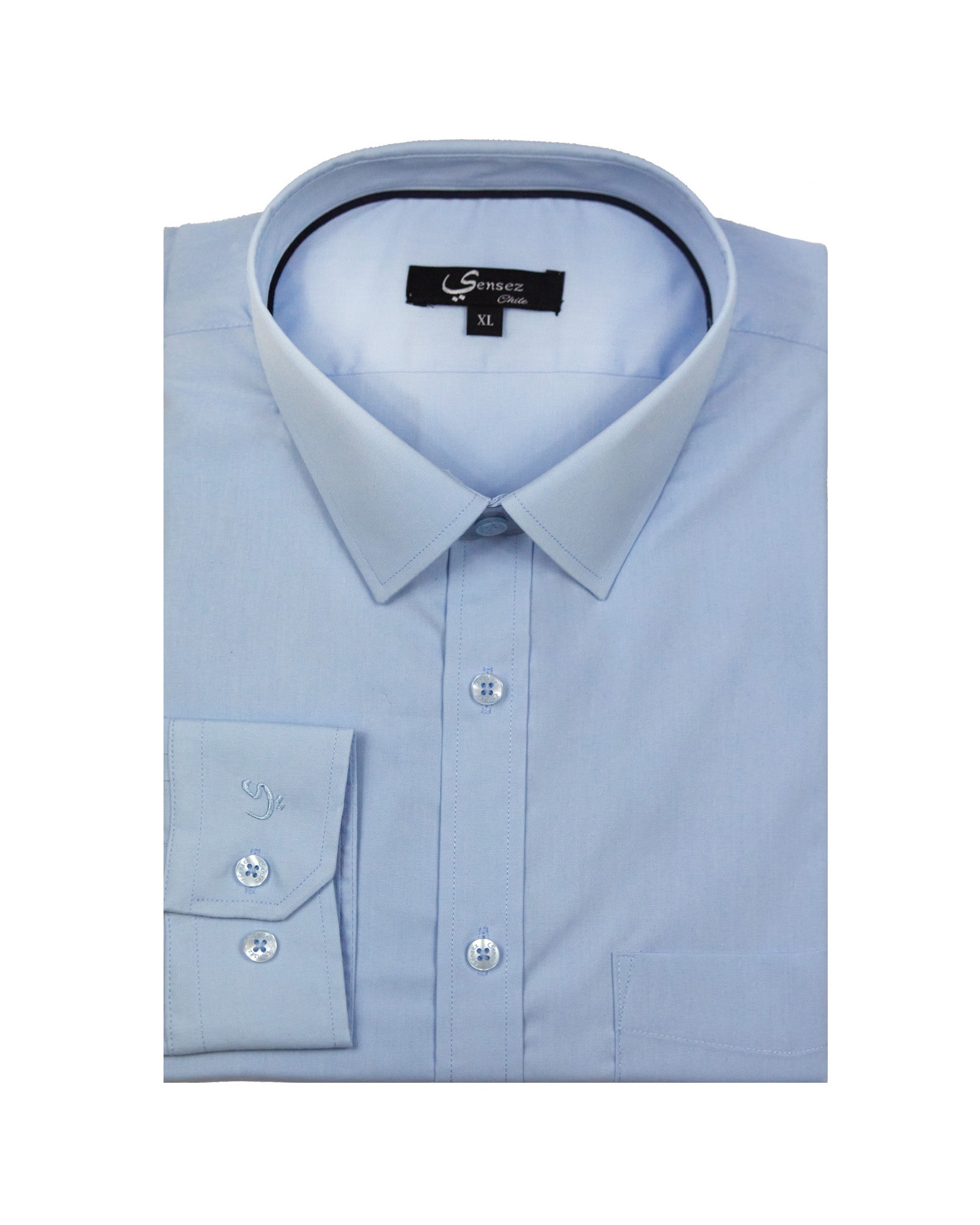 Camisa Hombre Trevira Celeste - Sensez