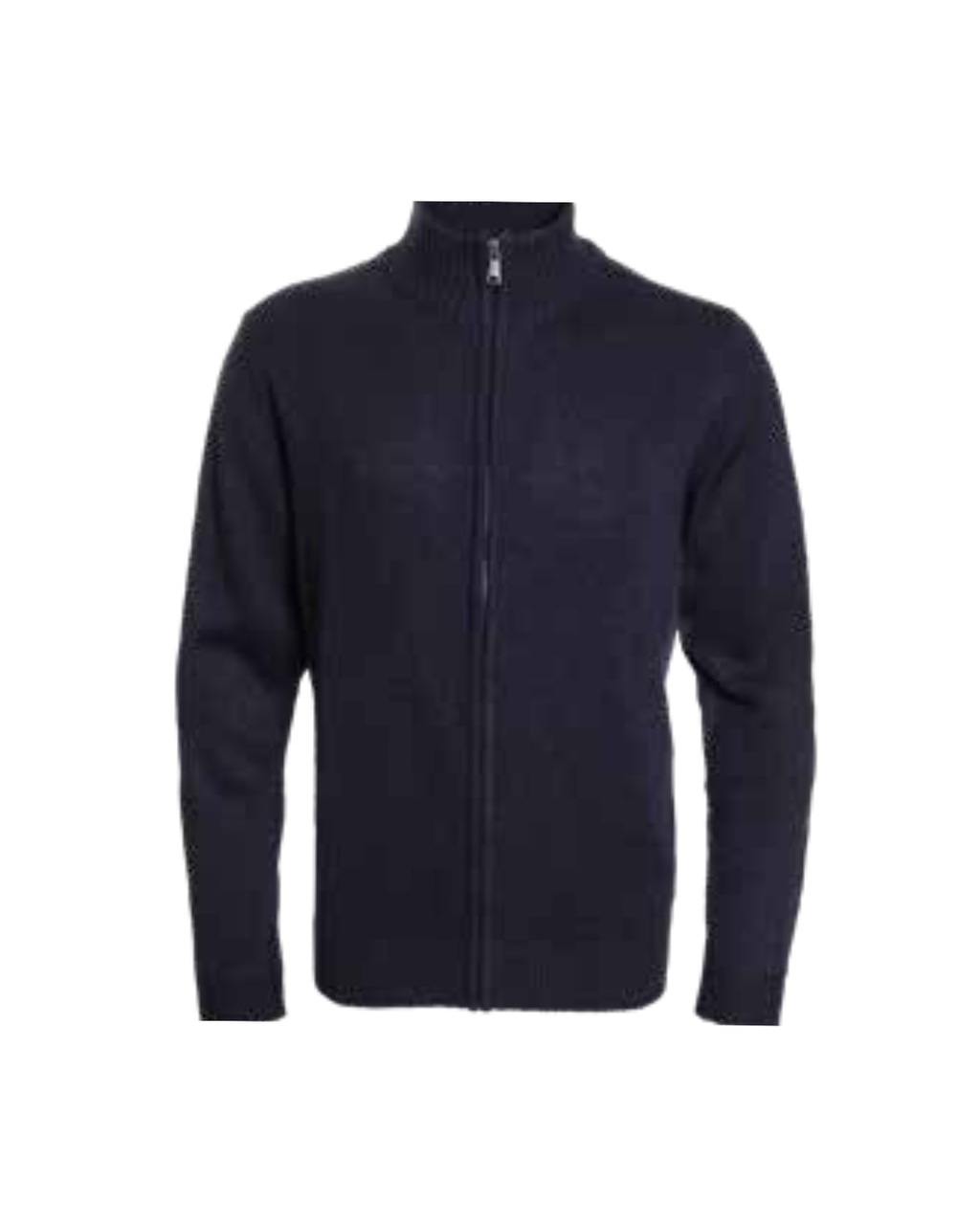 Sweater Hombre Cierre Completo Azul Marino