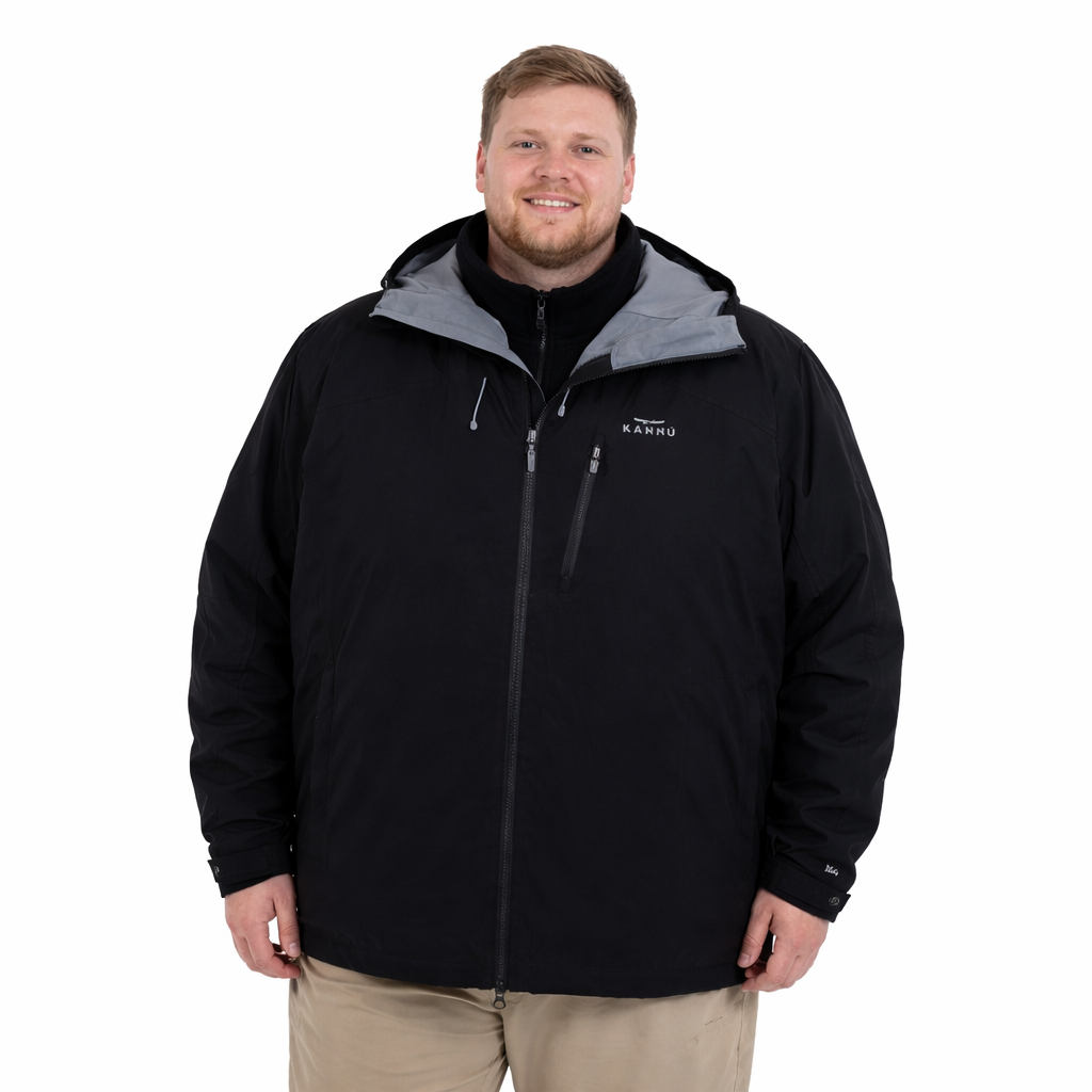 Parka Hombre 3 en 1 Negro