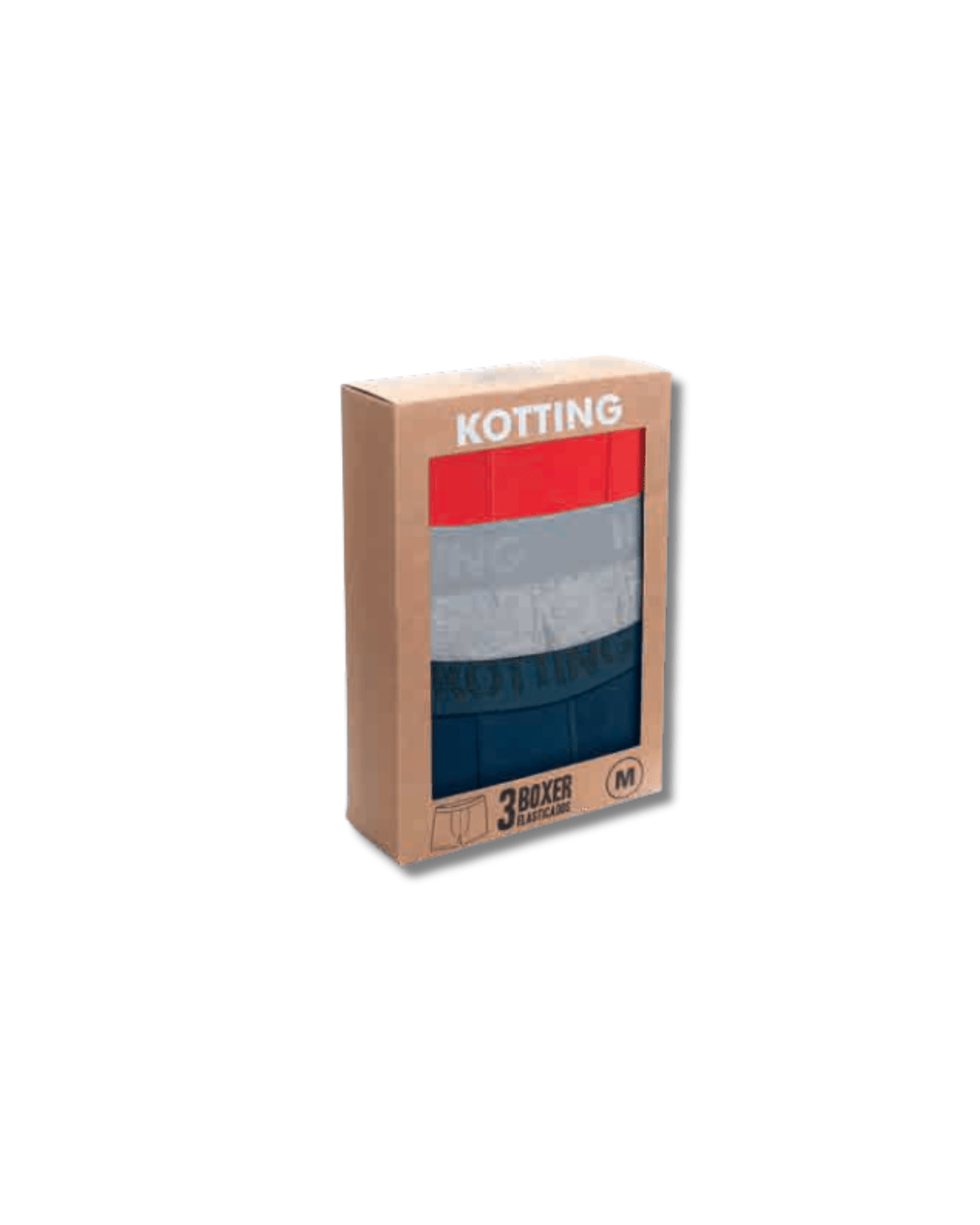 Boxer Hombre Elasticado Tripack KT N2 - Sensez