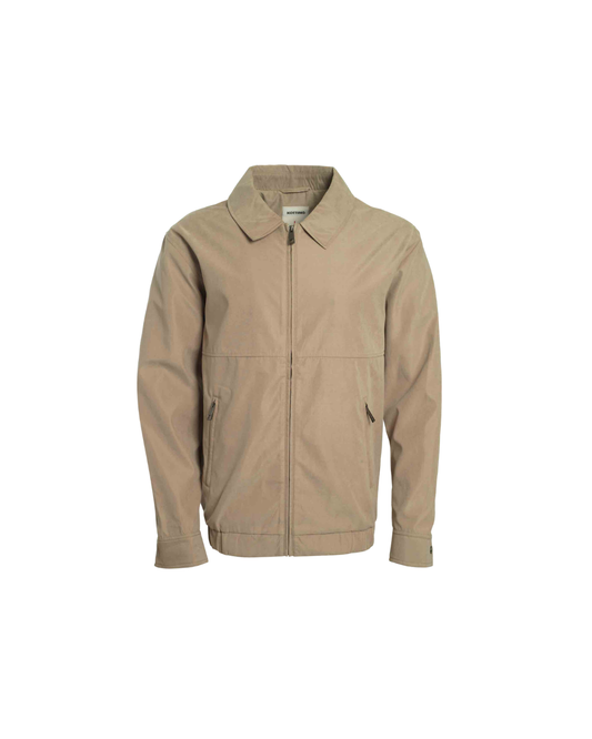 Chaqueta Hombre Microfibra Beige