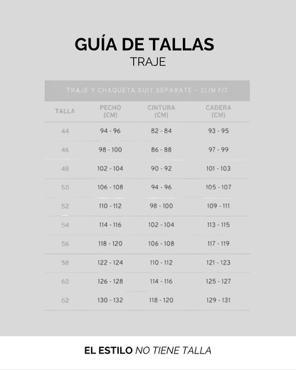 Traje Hombre Clásico Negro - Sensez