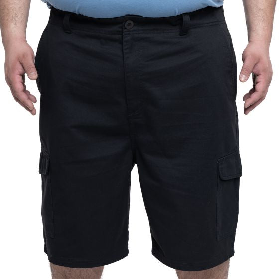 Bermuda Hombre Cargo Negro KT