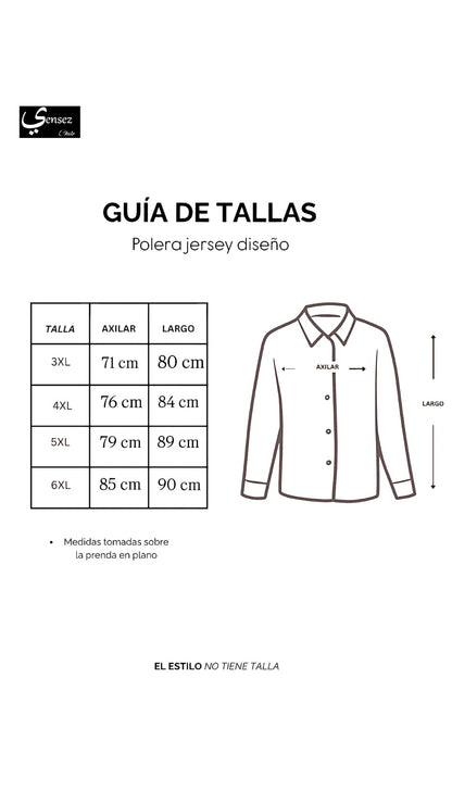 Polera Hombre Diseño Frontal Turquesa