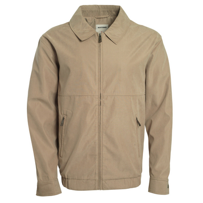 Chaqueta Hombre Microfibra Beige