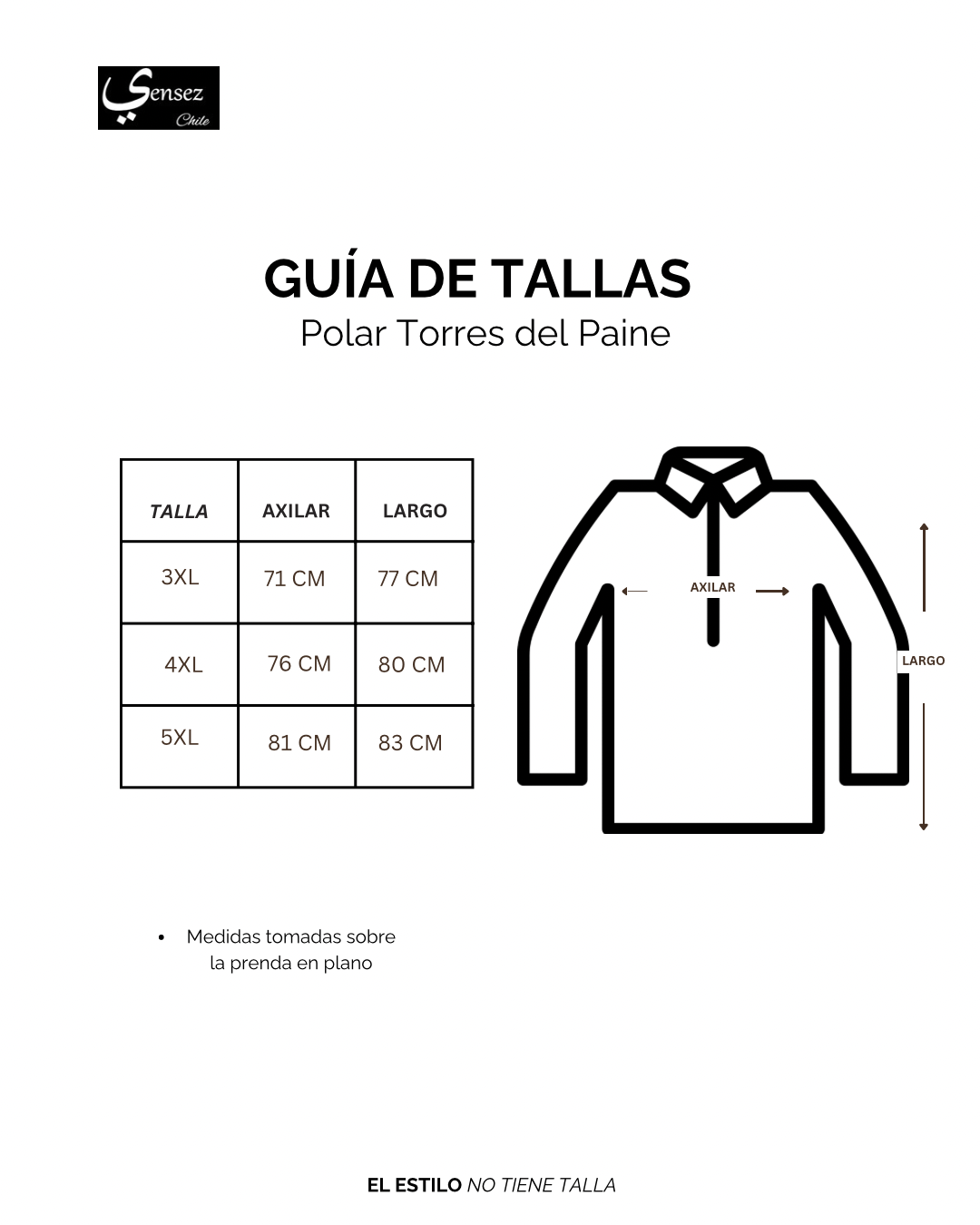 Polar Térmico Hombre Torres del Paine Khaki oscuro