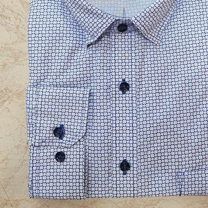 Camisa Hombre Diseño Fantasia Azul KT - Sensez