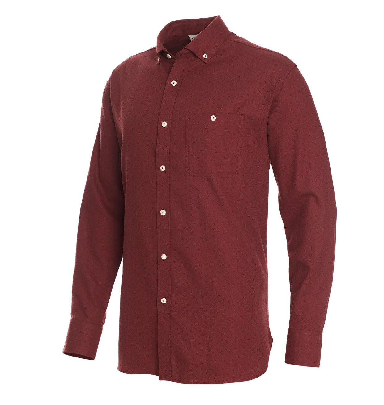Camisa Hombre Villela Diseño Burdeo - Sensez