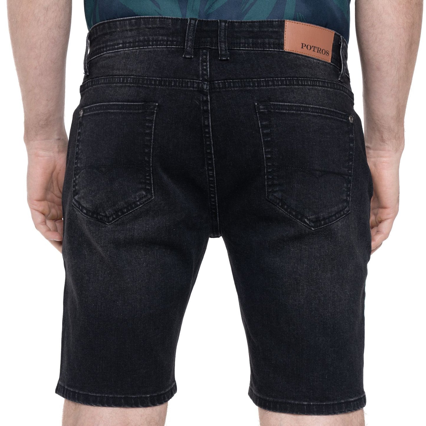 Bermuda Hombre Jeans Negro PT - Sensez