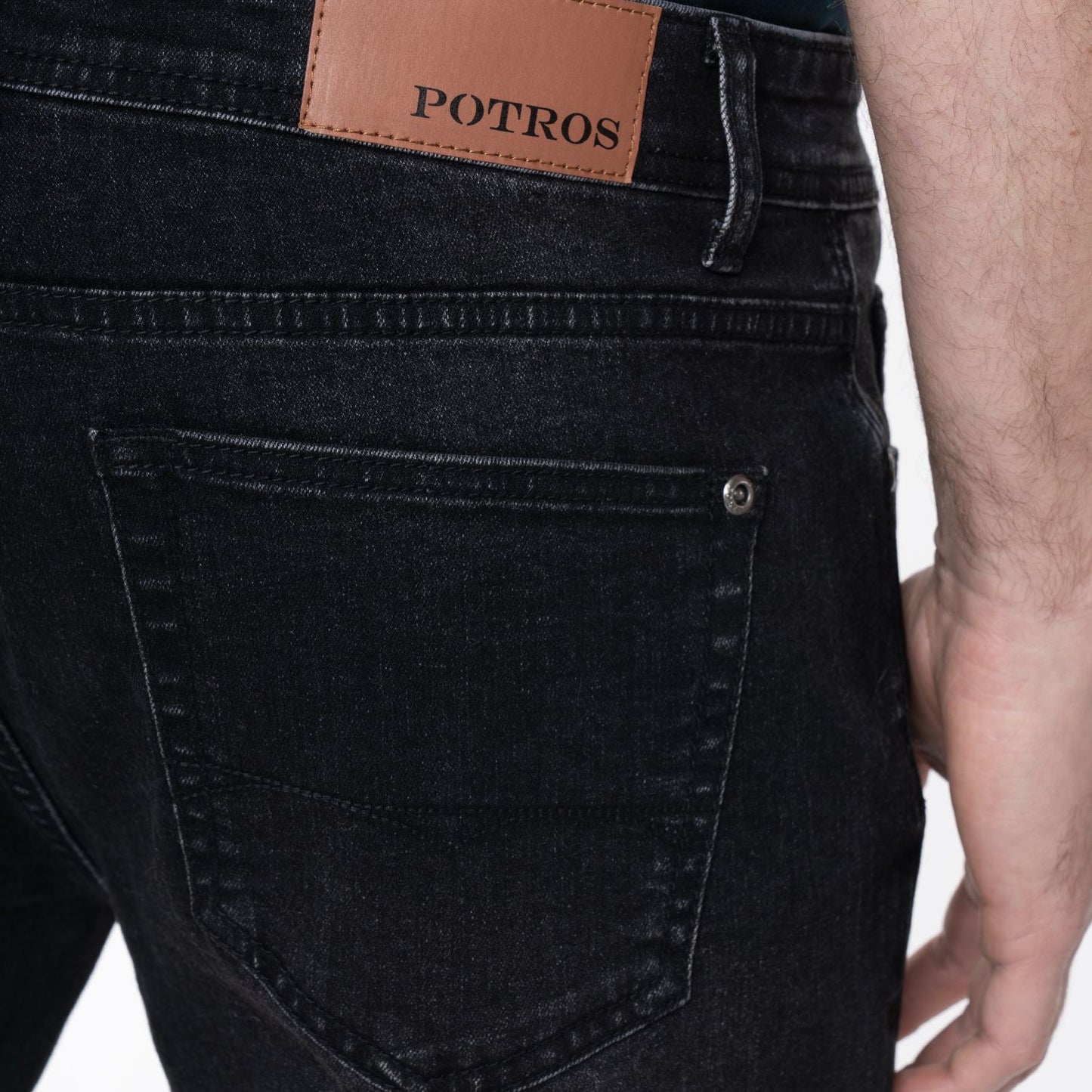 Bermuda Hombre Jeans Negro PT - Sensez