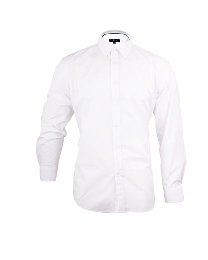 Camisa Hombre Reactive Blanca Sin Bolsillo - Sensez