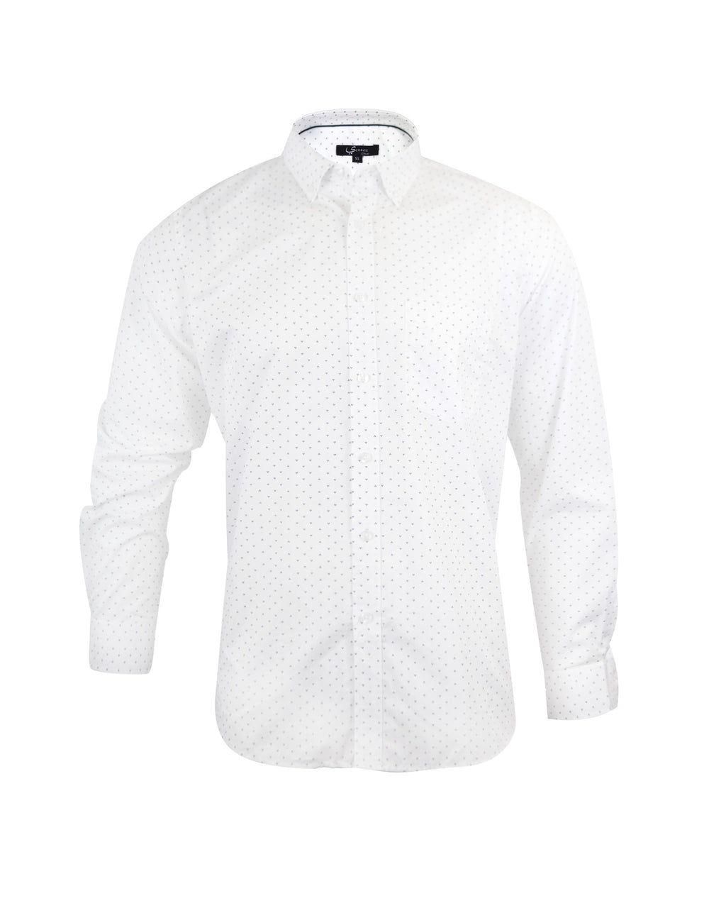 Camisa Hombre Greco Sport Blanco Con bolsillo