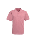 Polera Piqué Hombre Melange Rosado KT