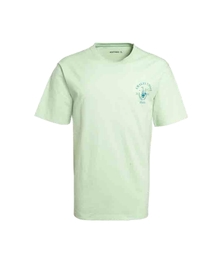 Polera Hombre Diseño Logo Verde Agua