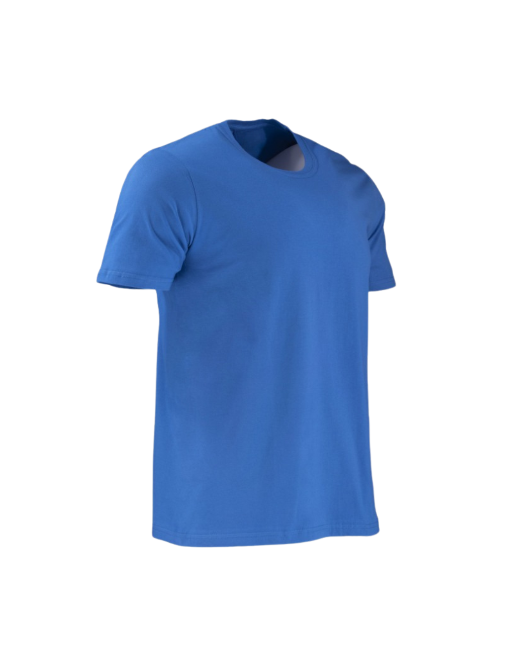 Polera Hombre 100% Algodón Azul