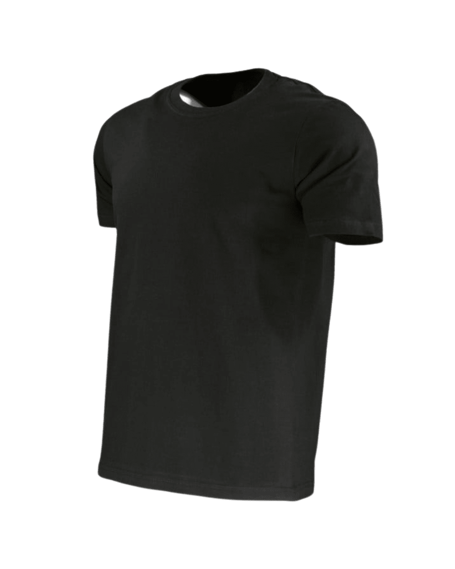 Polera Hombre 100% Algodón Negro - Sensez