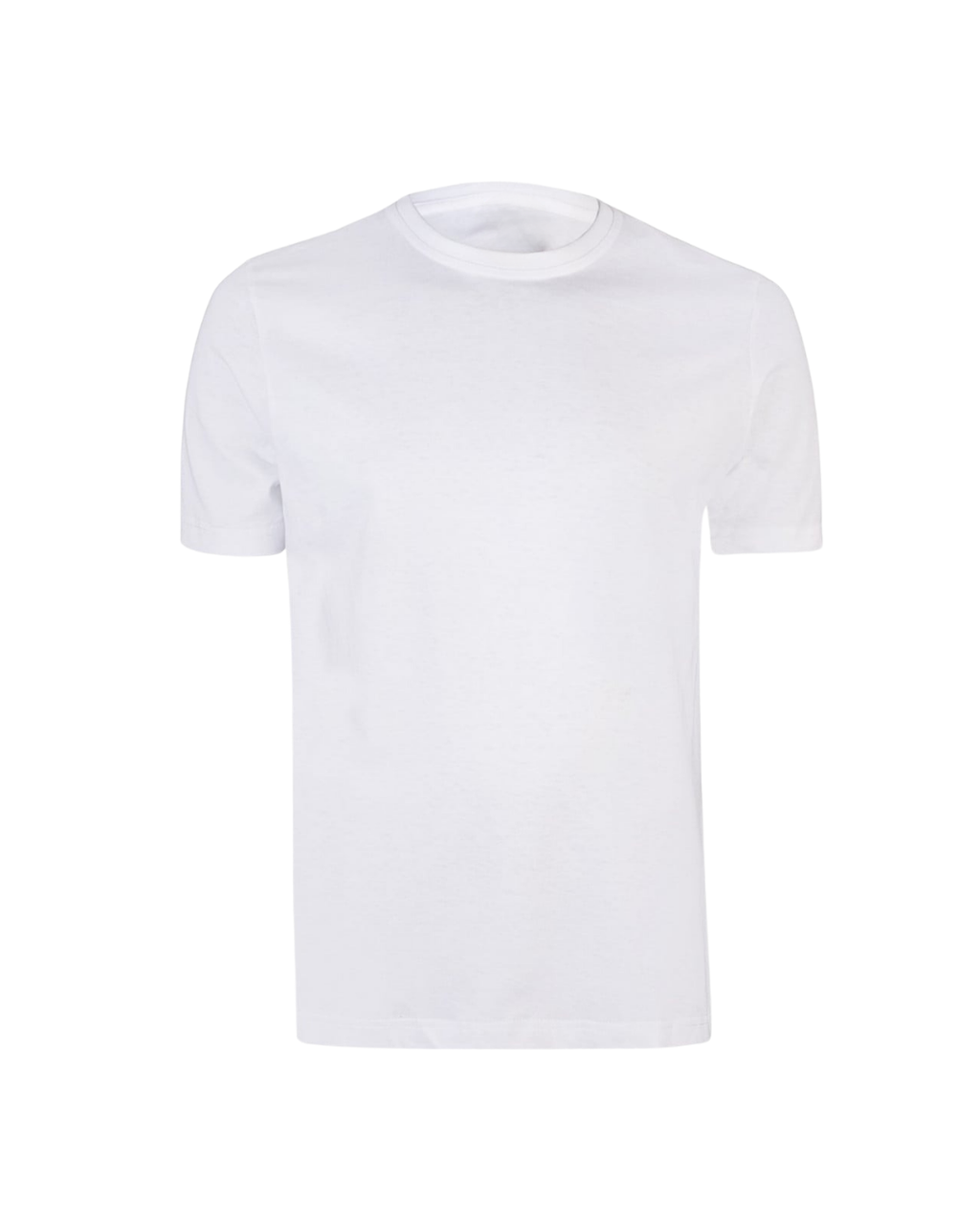 Polera Hombre 100% Algodón Blanca