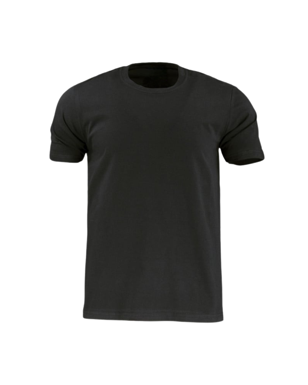 Polera Hombre 100% Algodón Negro