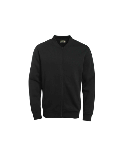 Poleron Cuello Bomber Negro