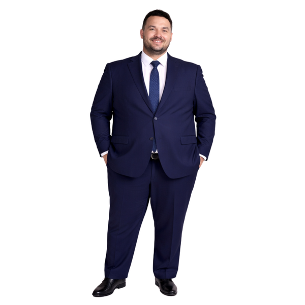 Traje Hombre Clásico Azul Marino