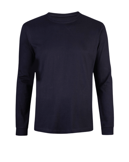 Polera Hombre 100% Algodón Azul Marino manga larga - Sensez