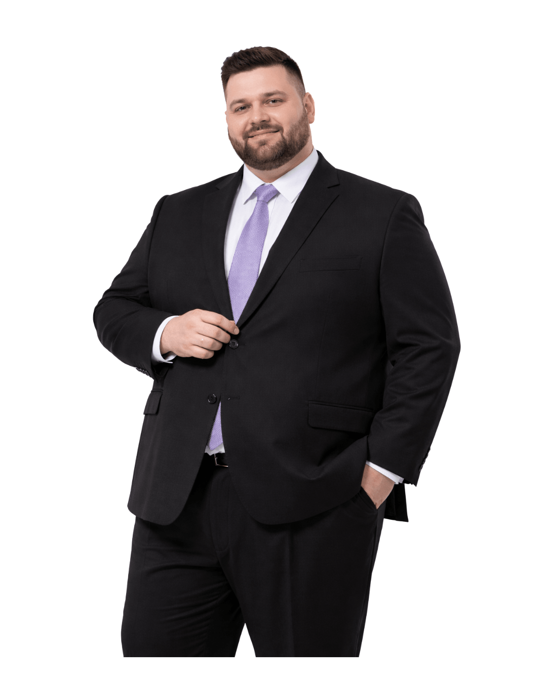 Traje Hombre Clásico Negro FL