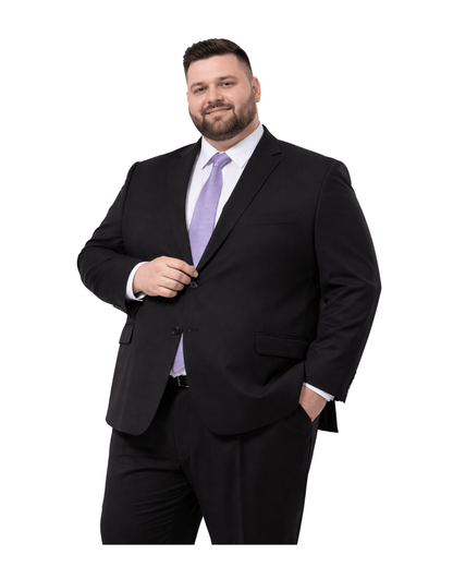 Traje Hombre Clásico Negro FL