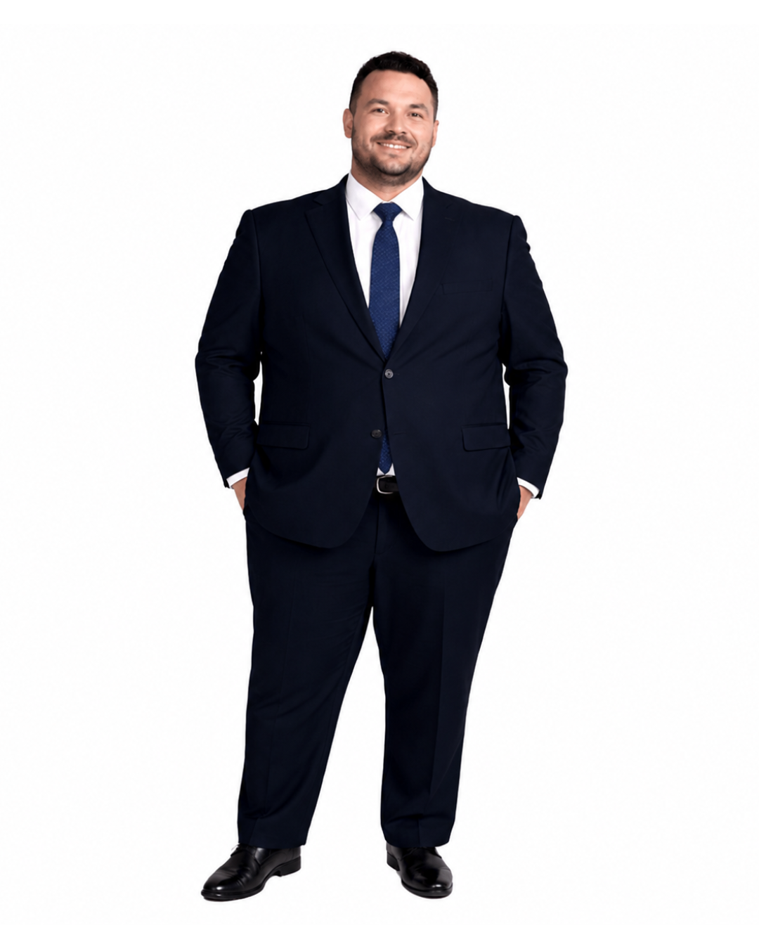 Traje Hombre Clásico Azul Marino FL