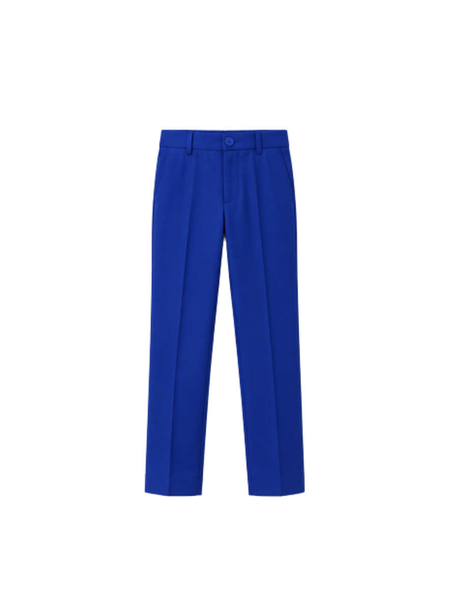 Traje de Niño 5 Piezas con Corbata Azul