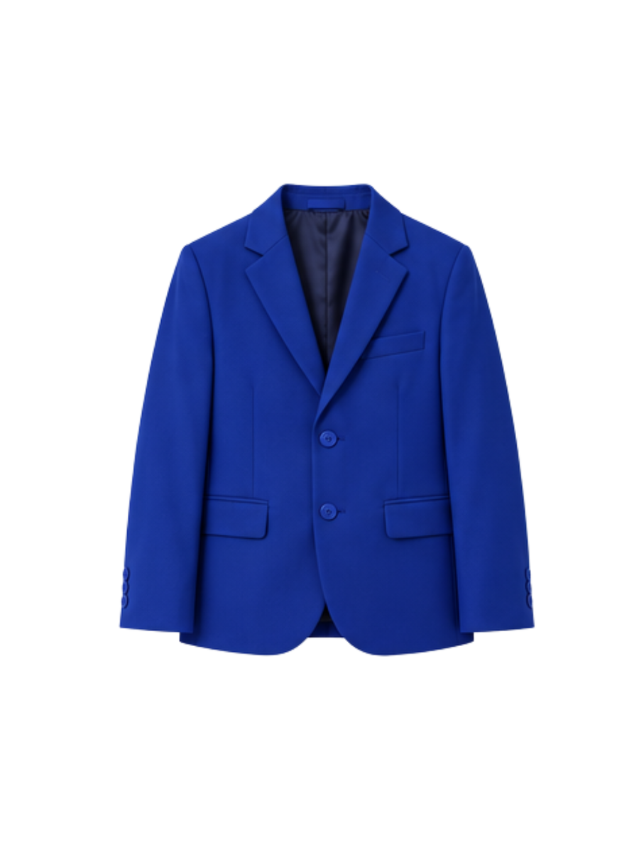 Traje de Niño 5 Piezas con Corbata Azul