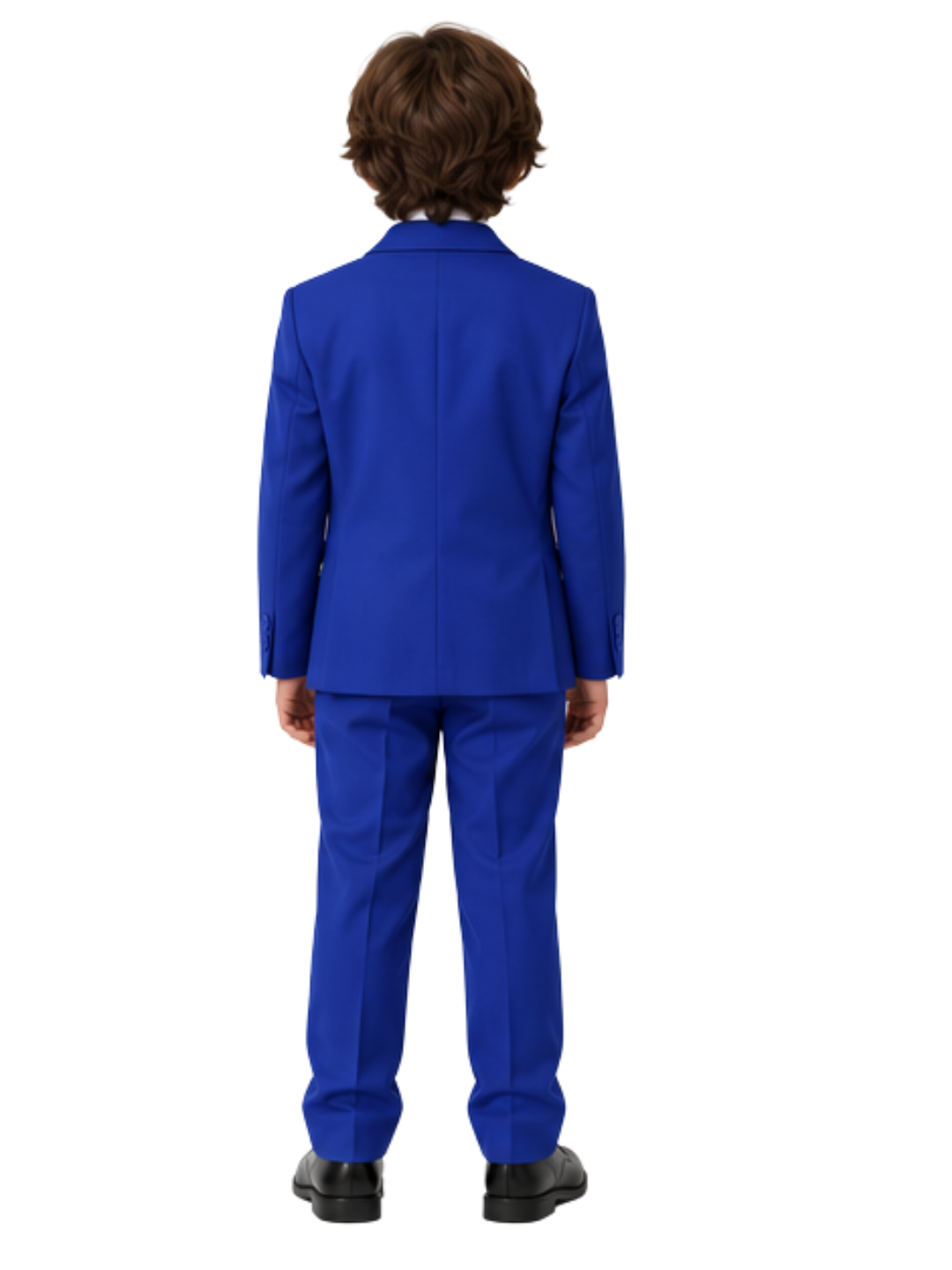 Traje de Niño 5 Piezas con Corbata Azul
