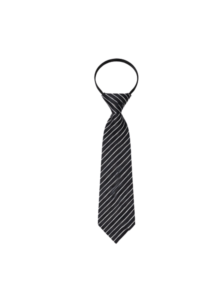 Traje de Niño 5 Piezas con Corbata Negro