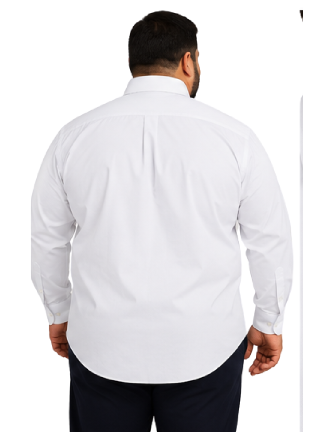 Camisa Hombre Reactive Blanca Sin Bolsillo