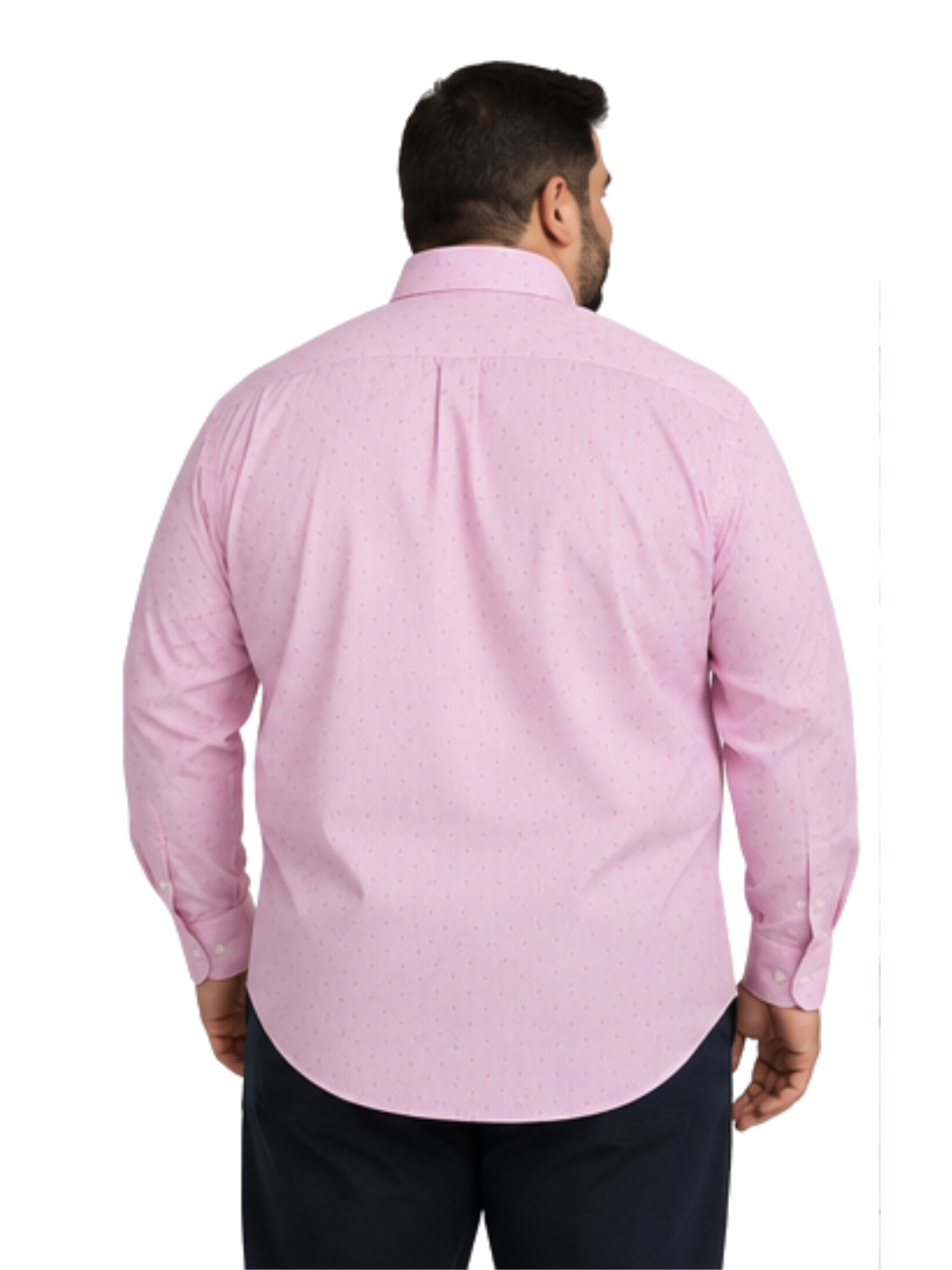 Camisa Hombre Alfaro Sport Rosado Con Bolsillo