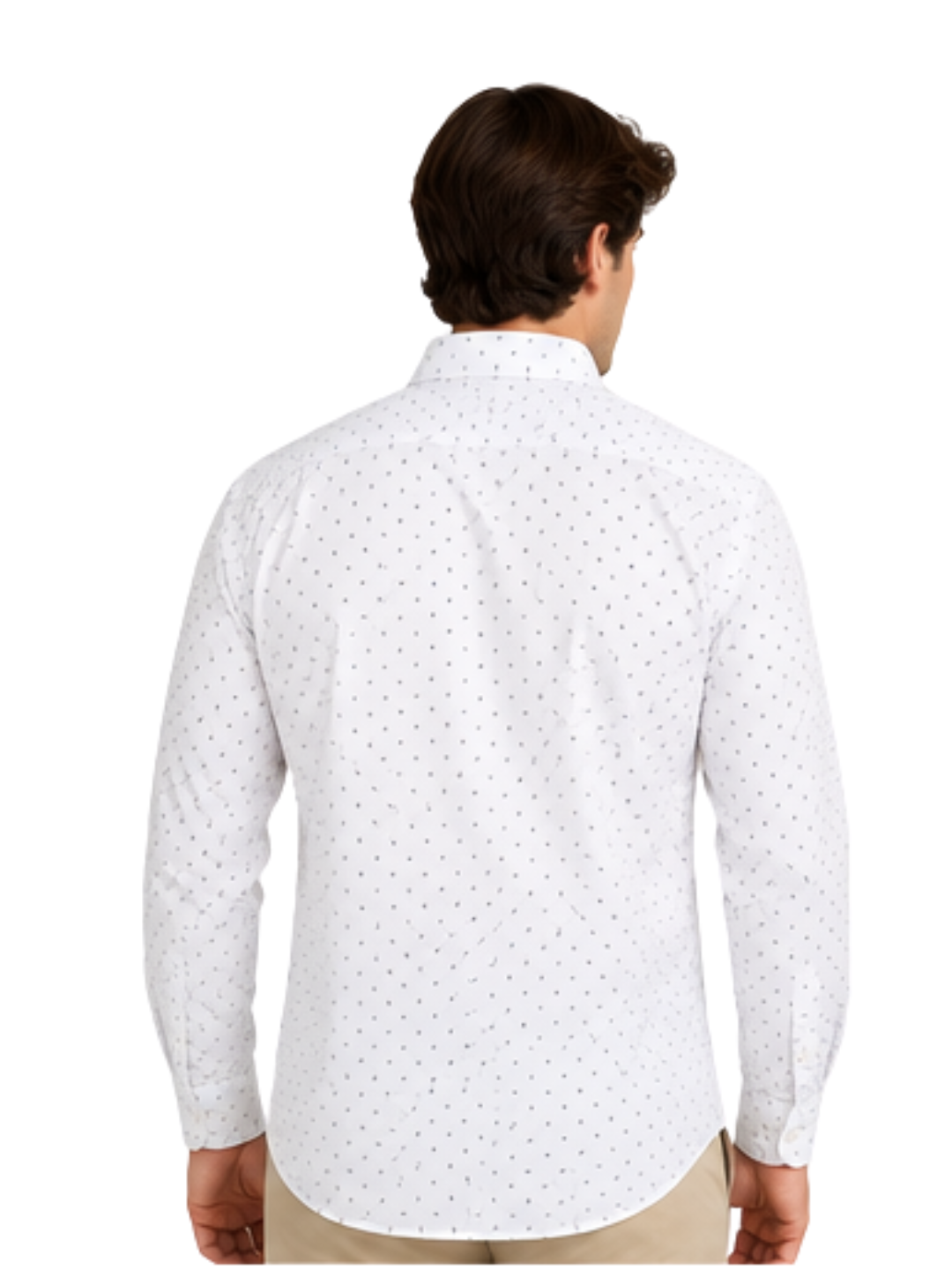 Camisa Hombre Greco Sport Blanco Con bolsillo